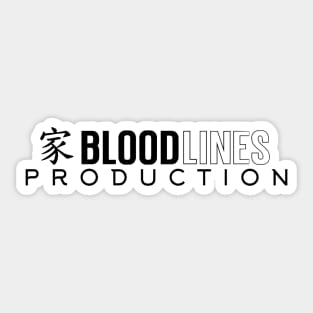 Bloodlines Production Sticker